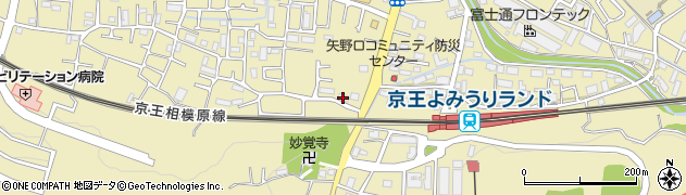東京都稲城市矢野口2352周辺の地図