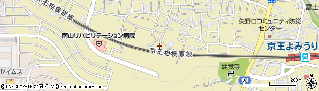 東京都稲城市矢野口2832周辺の地図