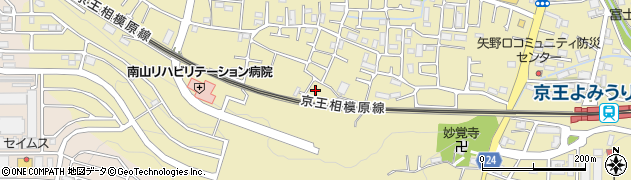 東京都稲城市矢野口2832-7周辺の地図