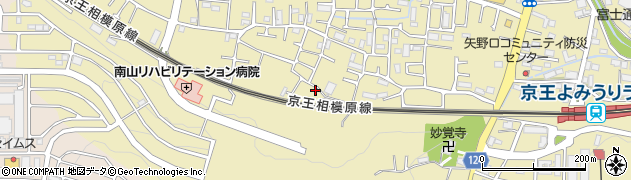 東京都稲城市矢野口2832-2周辺の地図