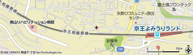 東京都稲城市矢野口2588周辺の地図