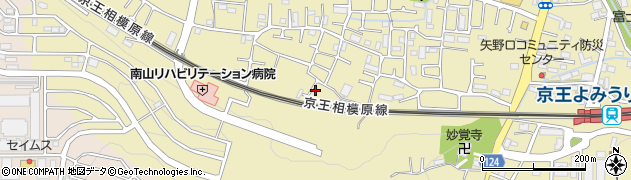 東京都稲城市矢野口2832-9周辺の地図