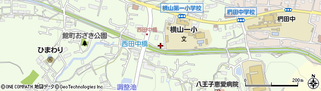 東京都八王子市館町92周辺の地図