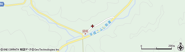 岐阜県下呂市金山町菅田笹洞295周辺の地図