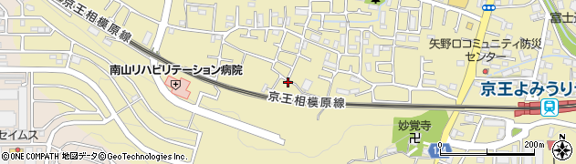 東京都稲城市矢野口2832-6周辺の地図