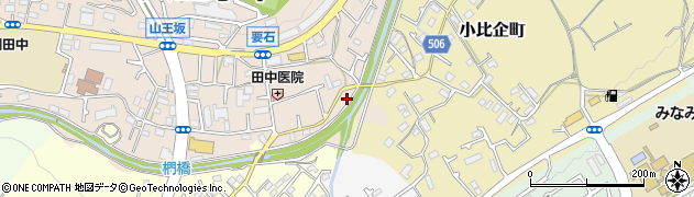 東京都八王子市椚田町283周辺の地図
