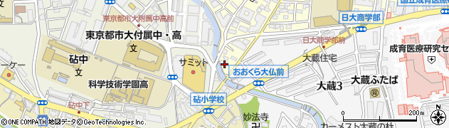 東京都世田谷区砧7丁目1-3周辺の地図
