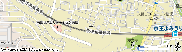 東京都稲城市矢野口2832-8周辺の地図