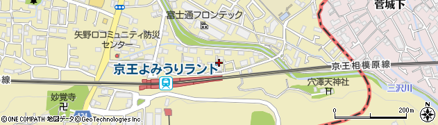 東京都稲城市矢野口2150周辺の地図
