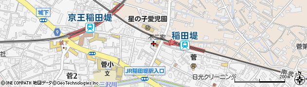 じとっこ稲田堤店周辺の地図