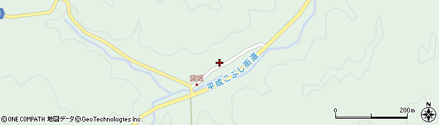 岐阜県下呂市金山町菅田笹洞388周辺の地図