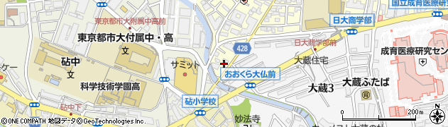 東京都世田谷区砧7丁目1-19周辺の地図
