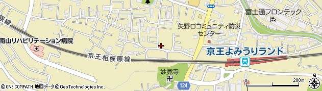 東京都稲城市矢野口2577周辺の地図