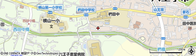 東京都八王子市椚田町13周辺の地図