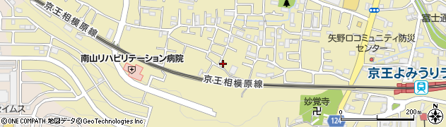 東京都稲城市矢野口2831-9周辺の地図