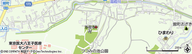 東京都八王子市館町1265周辺の地図