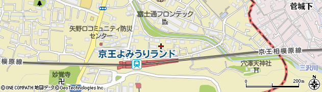 東京都稲城市矢野口2162周辺の地図