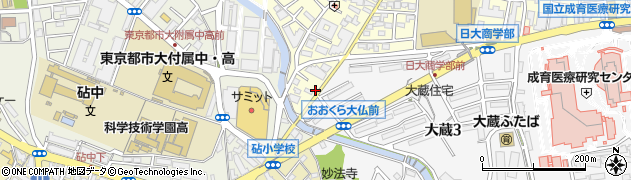 東京都世田谷区砧7丁目1周辺の地図