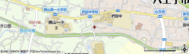 東京都八王子市椚田町1周辺の地図