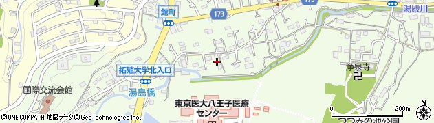 東京都八王子市館町623周辺の地図