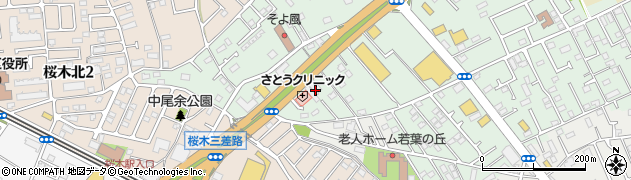 桜木マル薬局周辺の地図