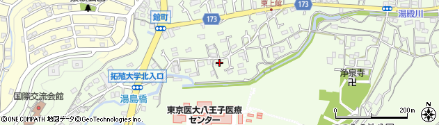 東京都八王子市館町620周辺の地図