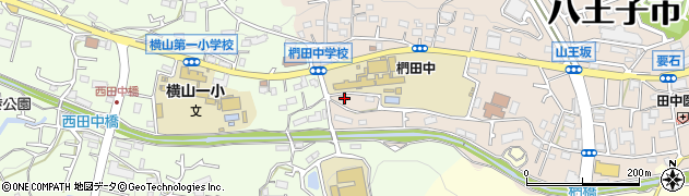 東京都八王子市椚田町177周辺の地図