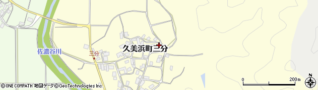 京都府京丹後市久美浜町三分483周辺の地図