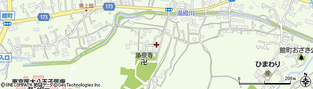 東京都八王子市館町1264周辺の地図