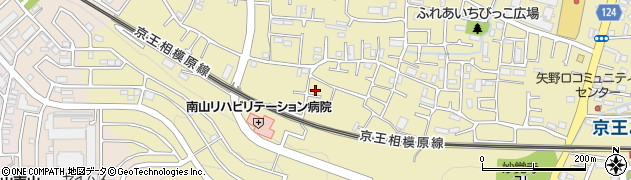 東京都稲城市矢野口2849周辺の地図