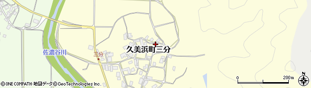 京都府京丹後市久美浜町三分339周辺の地図
