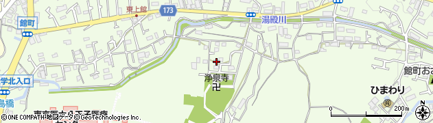 東京都八王子市館町1262周辺の地図