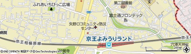 東京都稲城市矢野口2254周辺の地図