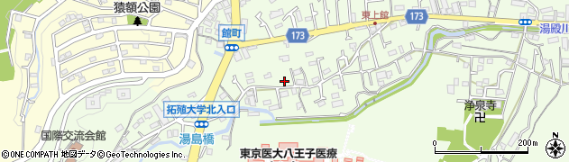 東京都八王子市館町563周辺の地図