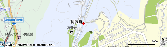 東京都八王子市初沢町1398-10周辺の地図