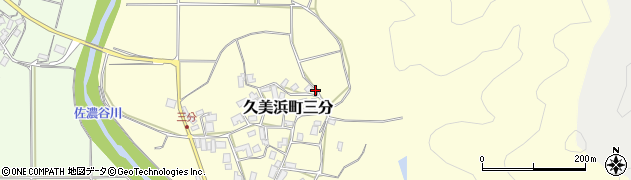 京都府京丹後市久美浜町三分612周辺の地図