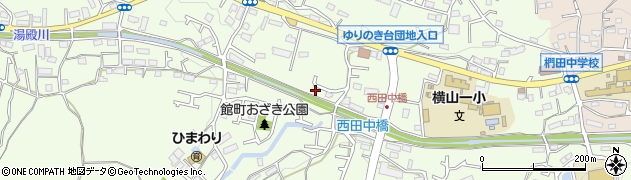 東京都八王子市館町263周辺の地図