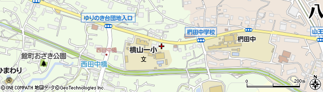 東京都八王子市館町26周辺の地図