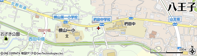 東京都八王子市館町154周辺の地図
