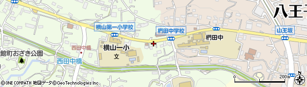 東京都八王子市館町151周辺の地図