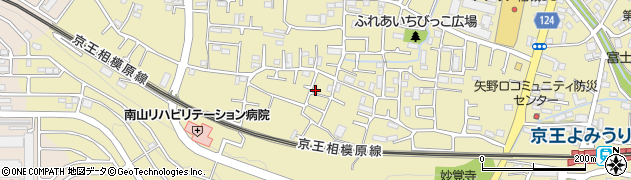 東京都稲城市矢野口2821周辺の地図