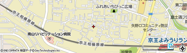 東京都稲城市矢野口2814周辺の地図