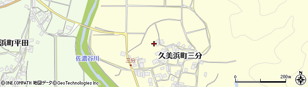 京都府京丹後市久美浜町三分513周辺の地図