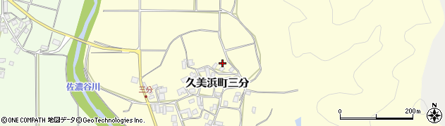 京都府京丹後市久美浜町三分487周辺の地図