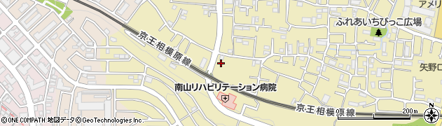 東京都稲城市矢野口3001周辺の地図