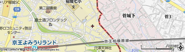 東京都稲城市矢野口2079周辺の地図