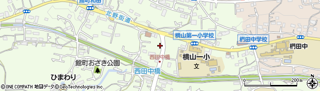 東京都八王子市館町106周辺の地図