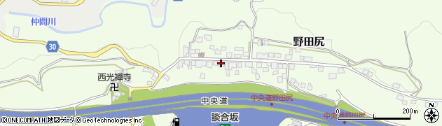 溝呂木酒店周辺の地図
