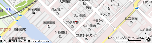 日立バルブ株式会社　東京サービスセンター周辺の地図