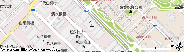 千葉県浦安市港9周辺の地図